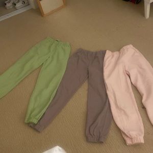 Brandy Melville 3 Set pair of sweats pant